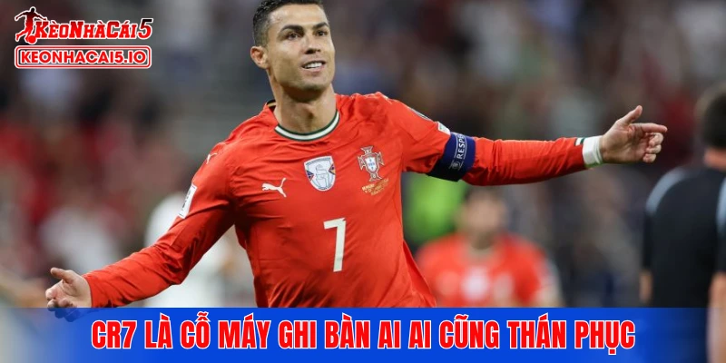 CR7 là cỗ máy ghi bàn ai ai cũng thán phục