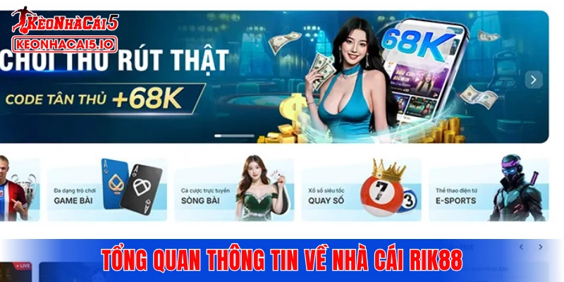 Tổng quan thông tin về nhà cái RIK88